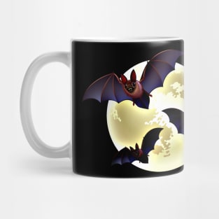 Creepy Moon Bats Mug